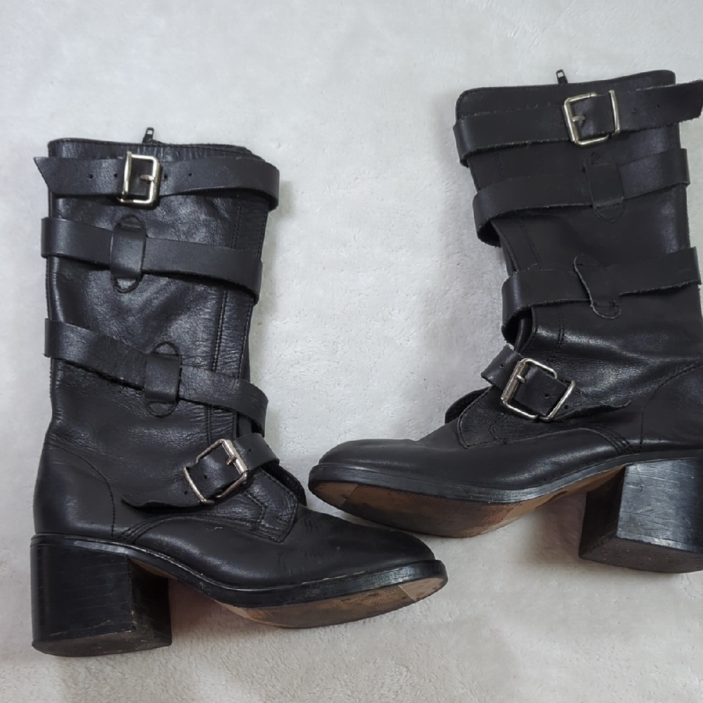 Vintage  Lift L.A.- N.Y. Leather Boots 7.5 EUC